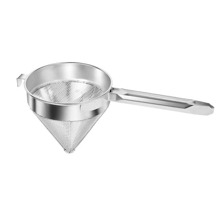 Stainless Steel Cone Mesh Strainer L Hook 21.5cm