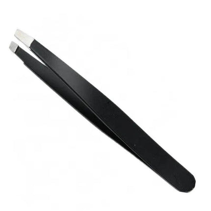 STAINLESS STEEL Hair Eyebrow TWEEZERS Plucker Puller Beauty Slanted Nail Tip AU - Aimall