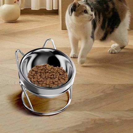 Stainless Steel Pet Food Bowl Non Slip Rust Resistant for Pet Food Water Feeding
