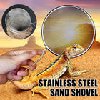 Reptile Stainless Steel Sand Shovel Terr Cleaner Substrate Scoop Pets Habitat