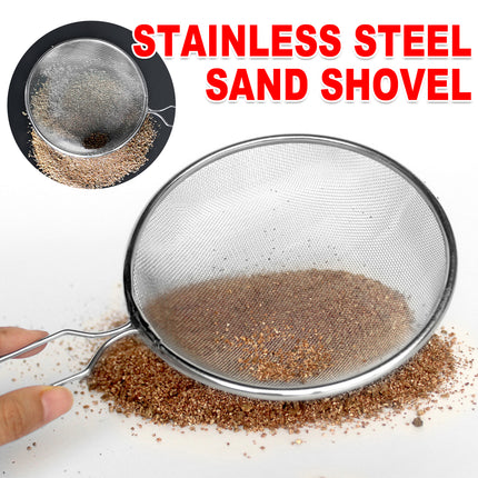 Reptile Stainless Steel Sand Shovel Terr Cleaner Substrate Scoop Pets Habitat
