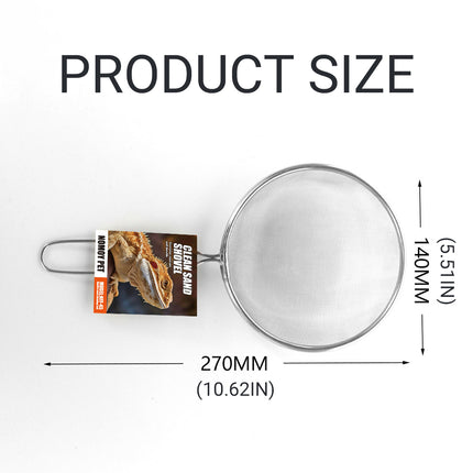Reptile Stainless Steel Sand Shovel Terr Cleaner Substrate Scoop Pets Habitat