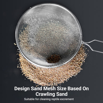 Reptile Stainless Steel Sand Shovel Terr Cleaner Substrate Scoop Pets Habitat