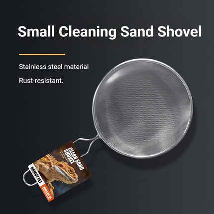 Reptile Stainless Steel Sand Shovel Terr Cleaner Substrate Scoop Pets Habitat