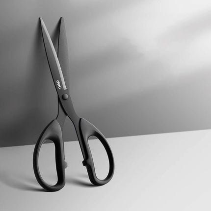 Deli Stainless Steel Scissors Black Handles 160 or 180mm