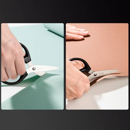 Deli Stainless Steel Scissors Black Handles 160 or 180mm