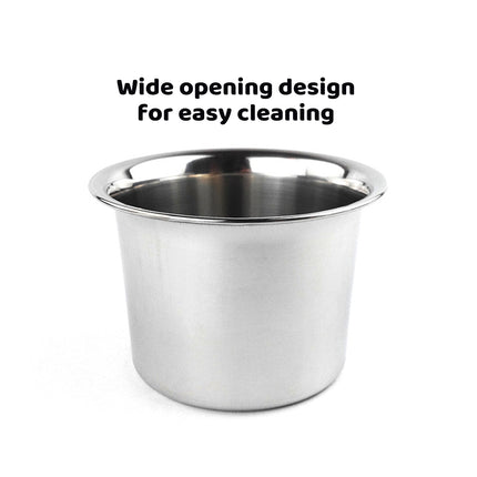 10PCS 3 Sizes Stainless Steel Mixing Seasoning Bowls Easy Cleaning