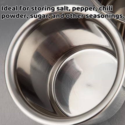 10PCS 3 Sizes Stainless Steel Mixing Seasoning Bowls Easy Cleaning