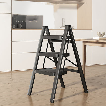 Folding Telescoping Ladder Step Stool Indoor Multi functional Lightweight
