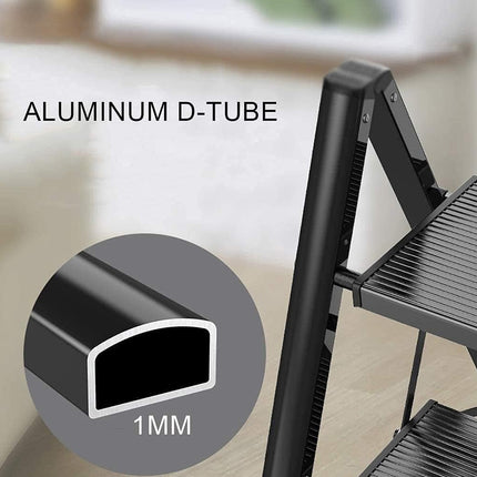 Folding Telescoping Ladder Step Stool Indoor Multi functional Lightweight