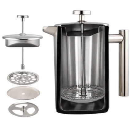 Coffee Pot 1000ml Stainless Steel Hand Brewed Teapot Kettle for Pour Over Home