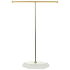 White base and Gold frame