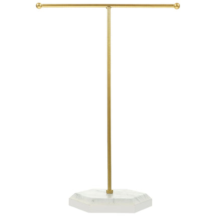 Jewelry Display Stand T-shape Earring Necklace Rack Tabletop Holder