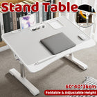 Bedside Small Folding Desk Height Adjustable Office Study Computer Desk Durable