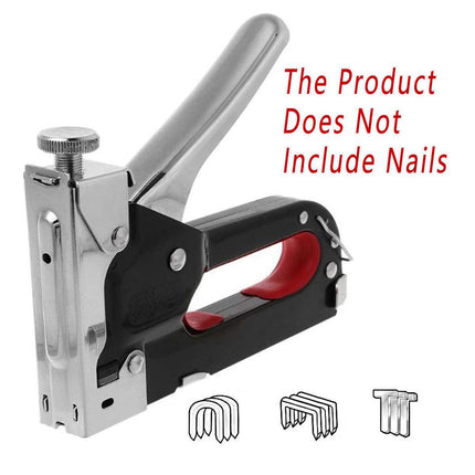 Heavy Duty Staple Gun Fastener Tool Tacker with Staples for Upholstery and Nails