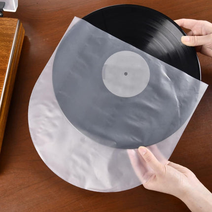50PCS Anti Static Dust Proof Bags for LP Vinyl Records Protective Sleeves