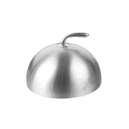 Durable Stainless Steel Steak Cover Round BBQ Cooking Dome For Food Covering