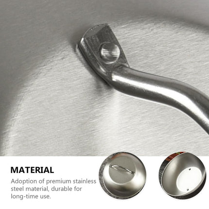Stainless Steel Food Cover Dome Lid For Teppanyaki Grill Steak Cooking Kitchen