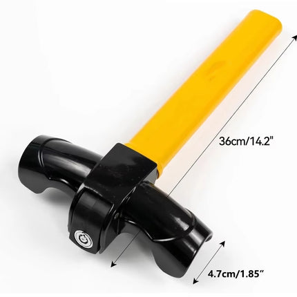 Car Steering Wheel Lock T-Type Anti-Theft Lock for Vehicle Security Protection