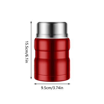 Simple Large Capacity Food Grade Stainless Steel Vacuum Flask Leak Durable