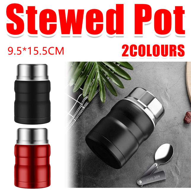 Simple Large Capacity Food Grade Stainless Steel Vacuum Flask Leak Durable