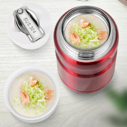 Simple Large Capacity Food Grade Stainless Steel Vacuum Flask Leak Durable