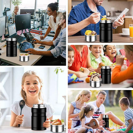 Simple Large Capacity Food Grade Stainless Steel Vacuum Flask Leak Durable