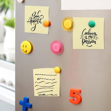 Square Sticky Notes 20 Pads 76mm Yellow or Green
