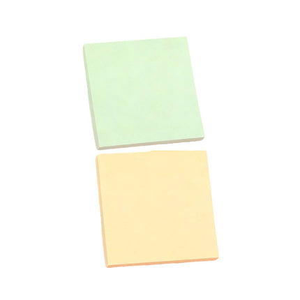 Square Sticky Notes 20 Pads 76mm Yellow or Green