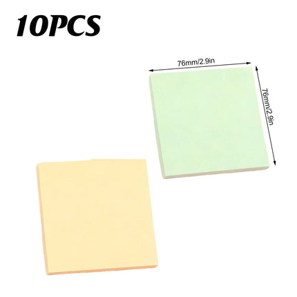 Multi Colour Square Sticky Notes 20 Pads 76mm