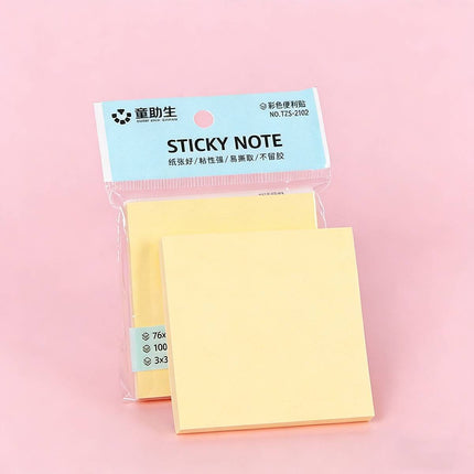 Multi Colour Square Sticky Notes 20 Pads 76mm