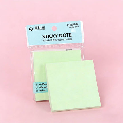 Multi Colour Square Sticky Notes 20 Pads 76mm
