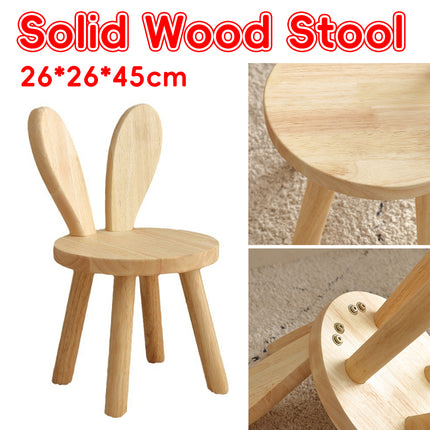 Solid Wood Shoe Bench With Backrest Home Entryway Stool Comfortable Anti Slip