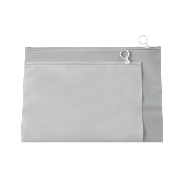 Drawstring Bag Set 50PCS Frosted Travel Storage Bags Transparent Organizer
