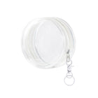 Clear Round Cable Storage Pouches 5 Pack Three Sizes