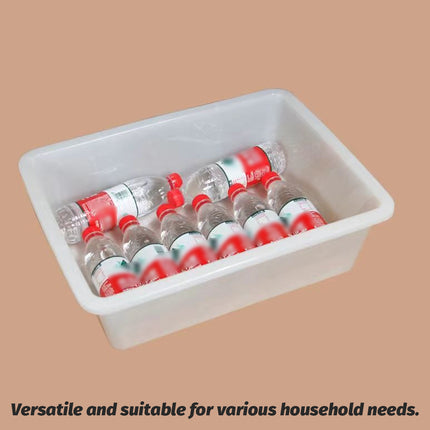 6PCS Rectangular Plastic Storage Box 2 Size Home Daily Use for Toys Kitchen