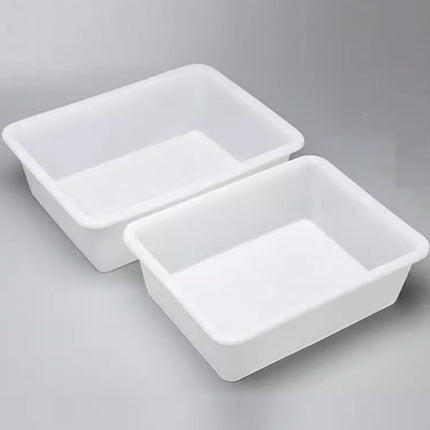 6PCS Rectangular Plastic Storage Box 2 Size Home Daily Use for Toys Kitchen