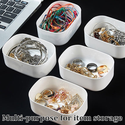 200PCS Plastic Rice Storage Box Meal Prep Container Kitchen Bento Lunch Box