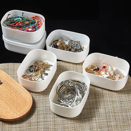 200PCS Plastic Rice Storage Box Meal Prep Container Kitchen Bento Lunch Box