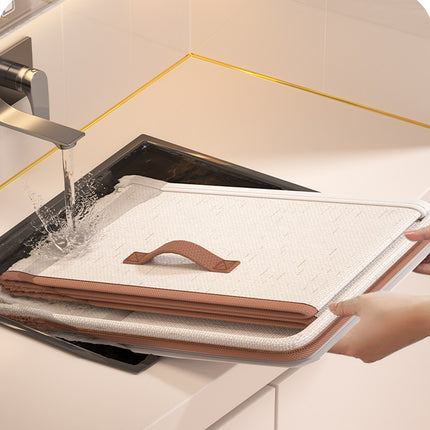 Large-Capacity Home Fabric Foldable Clothes Storage Basket with Lid for Pants