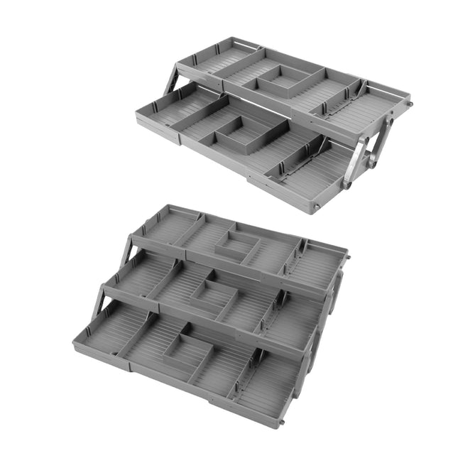 Jewelry Storage Box Folding Organizer Model B Multi Compartment Jewelry Storage