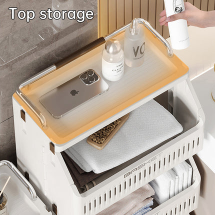 Multi Layer Moisture Proof Laundry Hamper Storage Rack Space Saving Sturdy