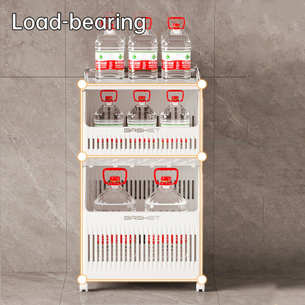 Multi Layer Moisture Proof Laundry Hamper Storage Rack Space Saving Sturdy
