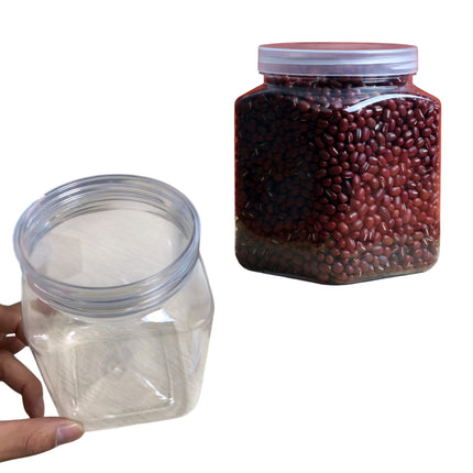 150PCS Clear Food-Grade Sealed Jars with Lids 750ml for Dry Food Spice Storage
