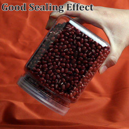 150PCS Clear Food-Grade Sealed Jars with Lids 750ml for Dry Food Spice Storage