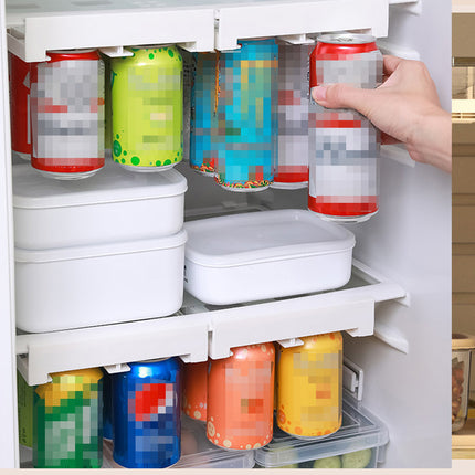 Refrigerator Hanging Can Beer Beverage Storage Rack Space-Saving Easy Install