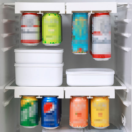 Refrigerator Hanging Can Beer Beverage Storage Rack Space-Saving Easy Install