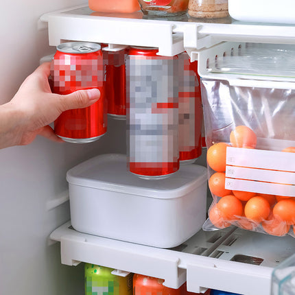 Refrigerator Hanging Can Beer Beverage Storage Rack Space-Saving Easy Install