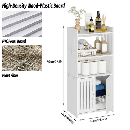 Bathroom Large Capacity Storage Cabinet Multi-layer Multi-functional Cabinet