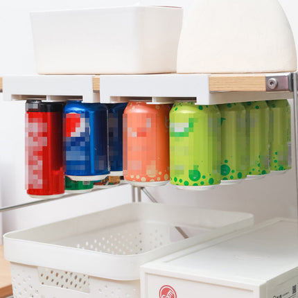 Refrigerator Hanging Can Beer Beverage Storage Rack Space-Saving Easy Install